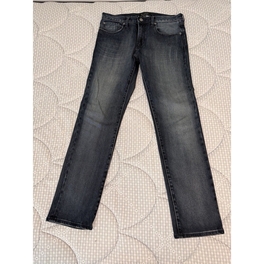Banana Republic Premium Performance Jeans Mens 32x32 Med Wash Stretch Straight